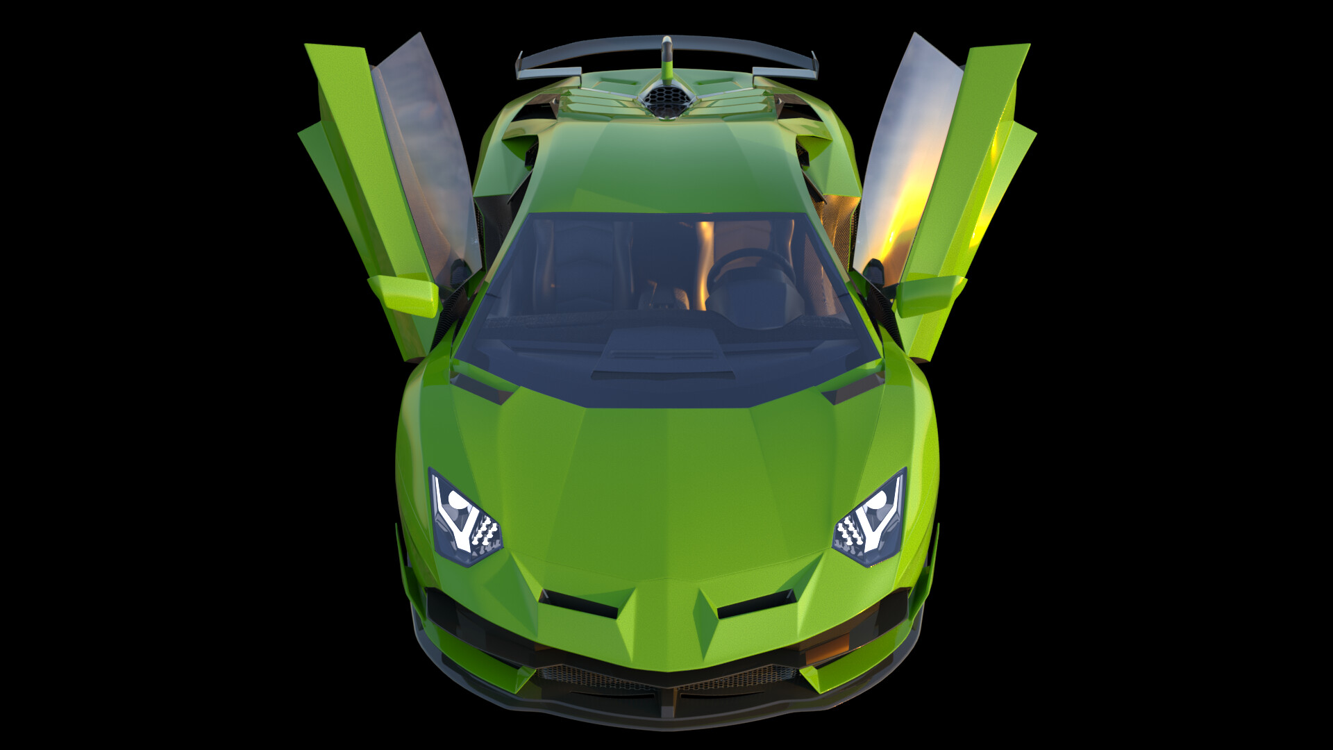 autoart lamborghini aventador svj