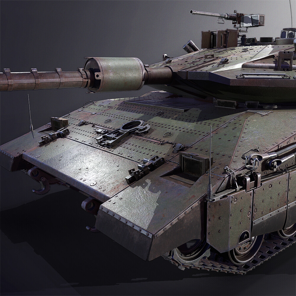 ArtStation - Merkava Tank