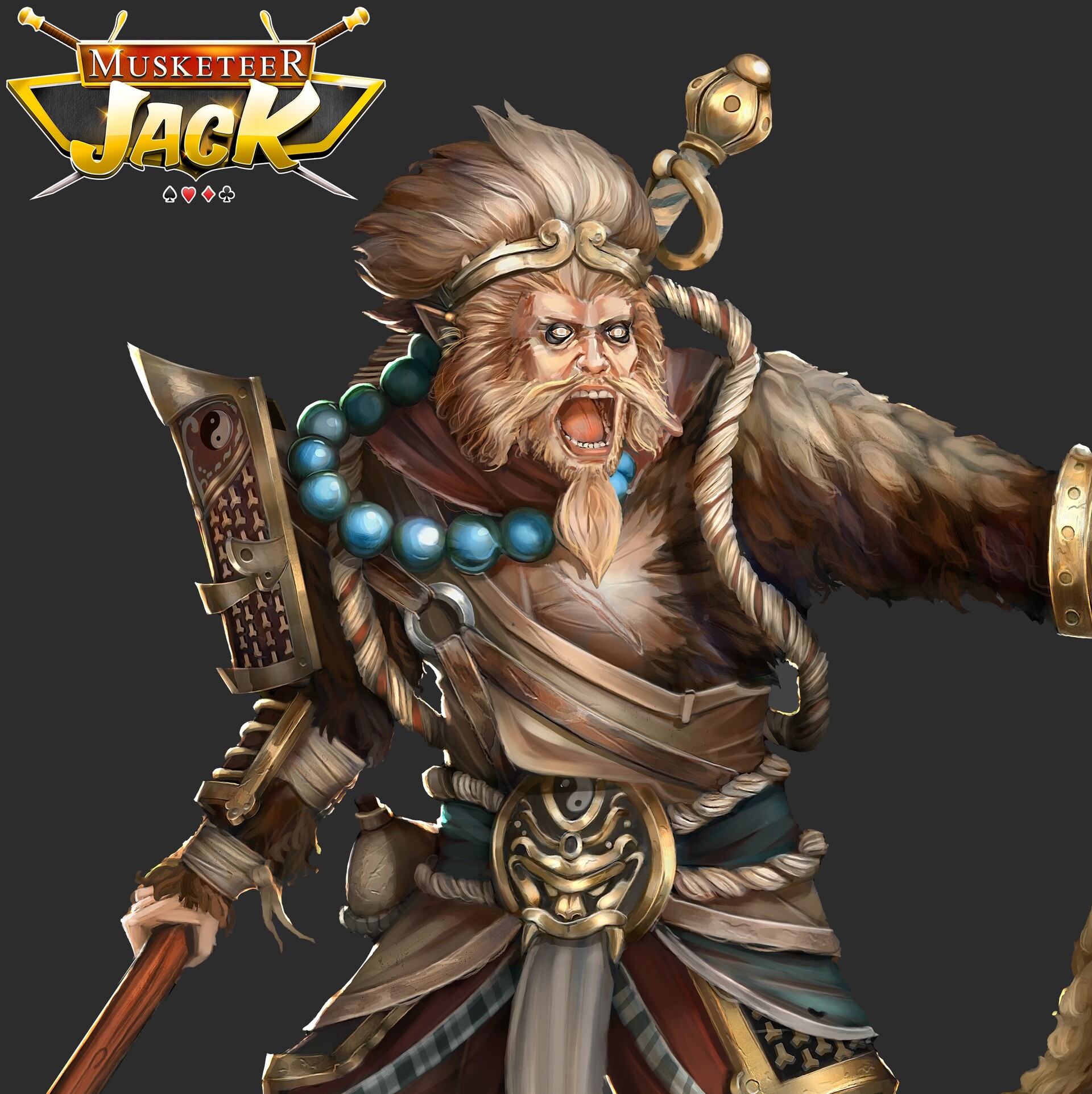 ArtStation - King Monkey - Character Musketeer Jack