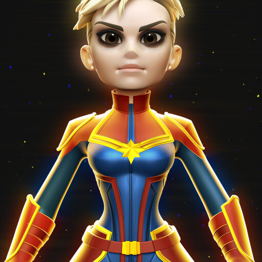 ArtStation - Captain Marvel