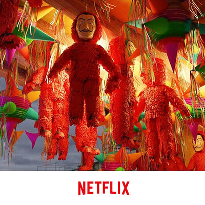 Netflix 3D illustrations