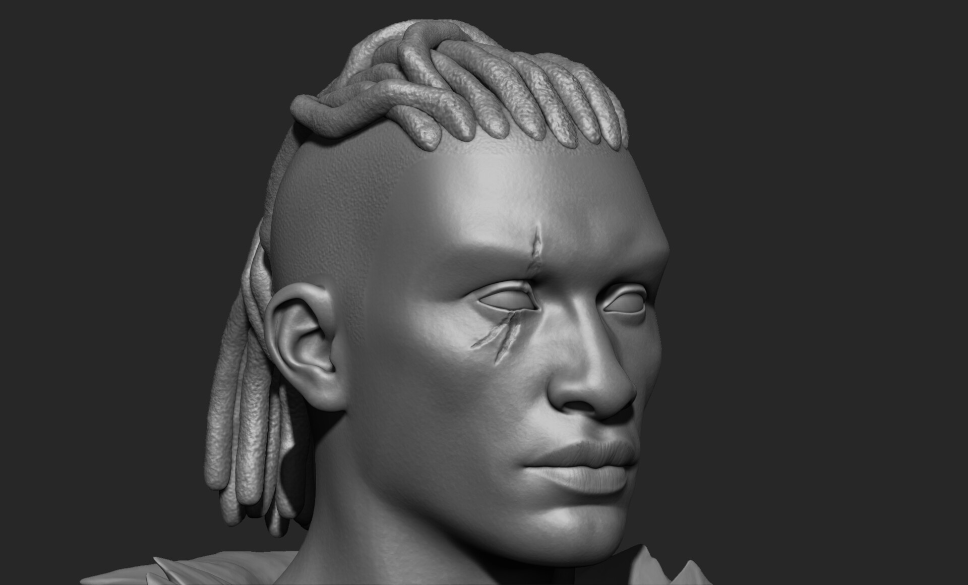 ArtStation - Male Bust Sculpt