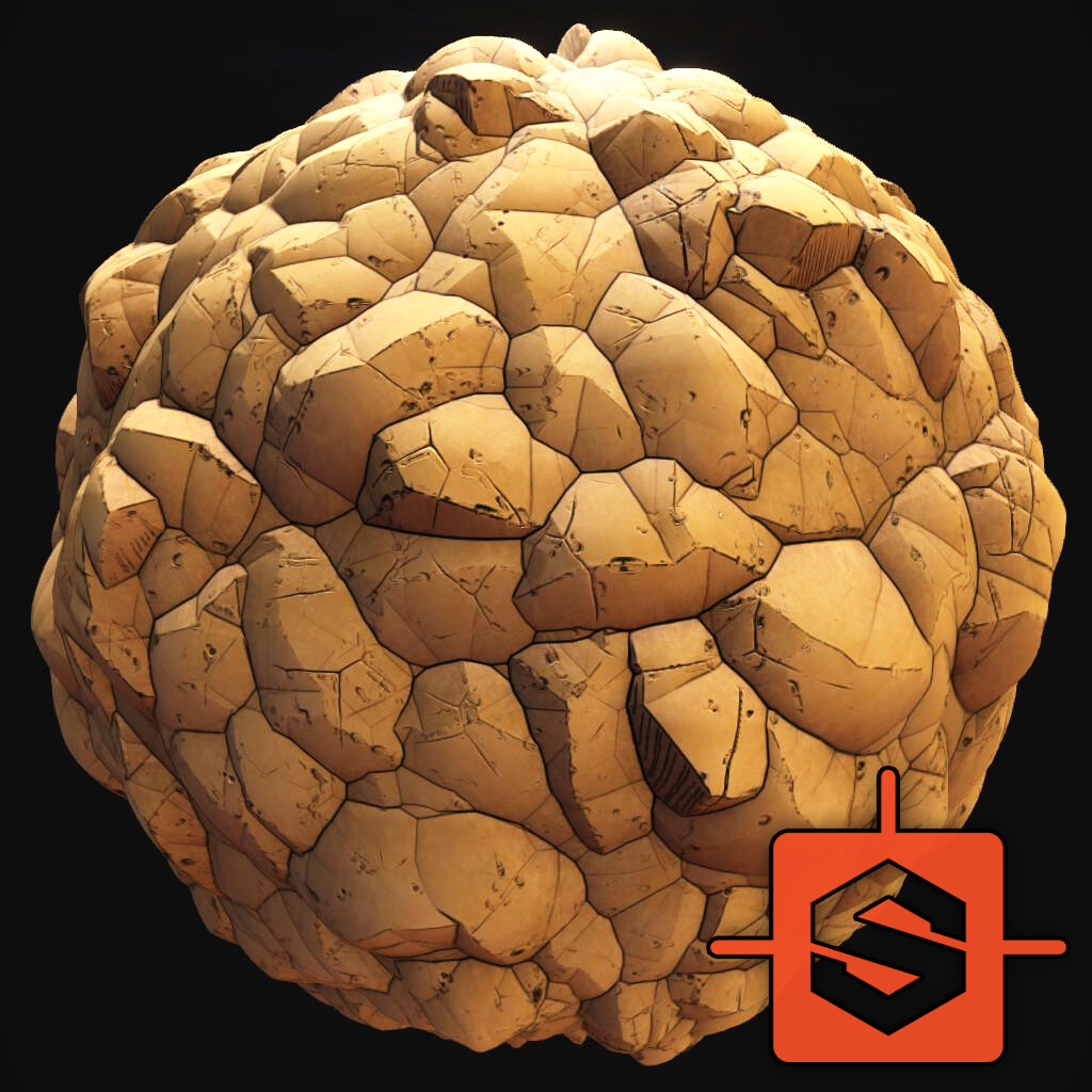 ArtStation - Borderlands Style Rocks