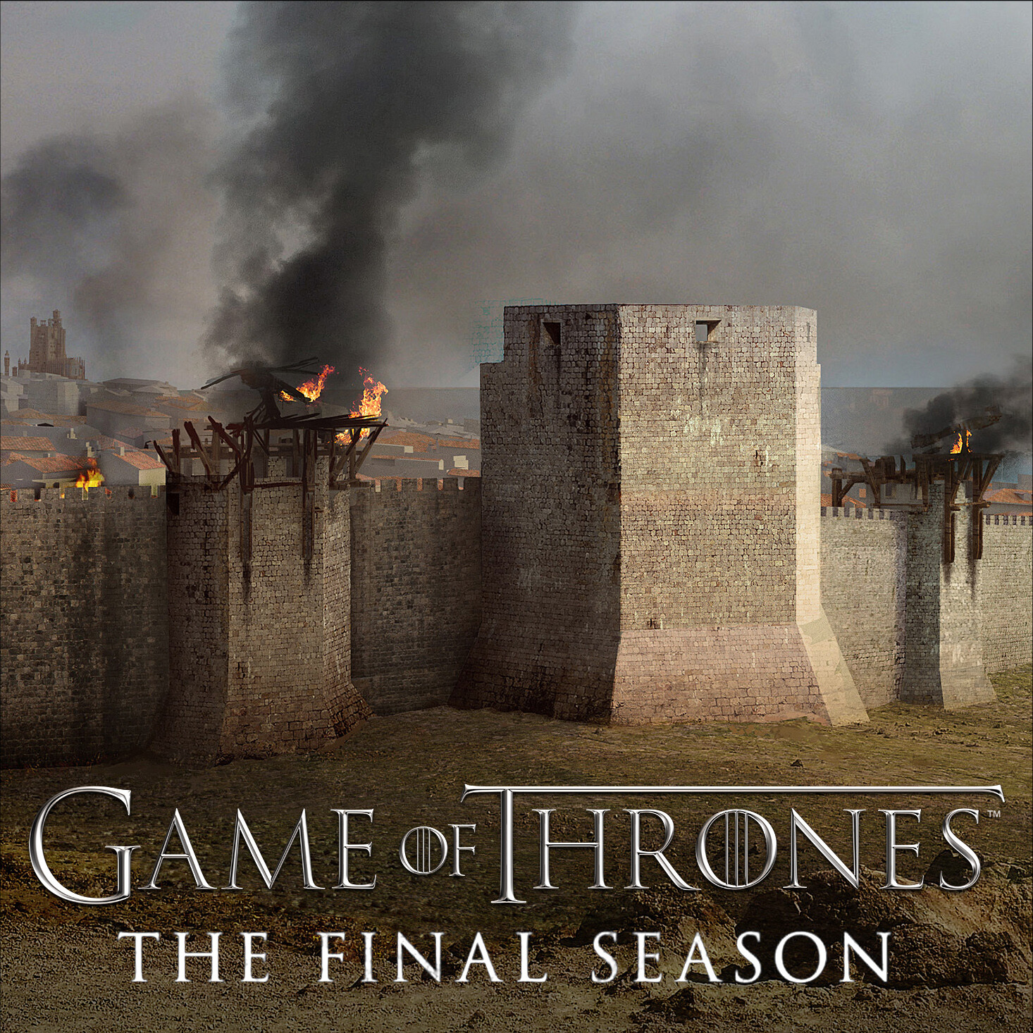 The Artwork of Kieran Belshaw Kings Landing under attack