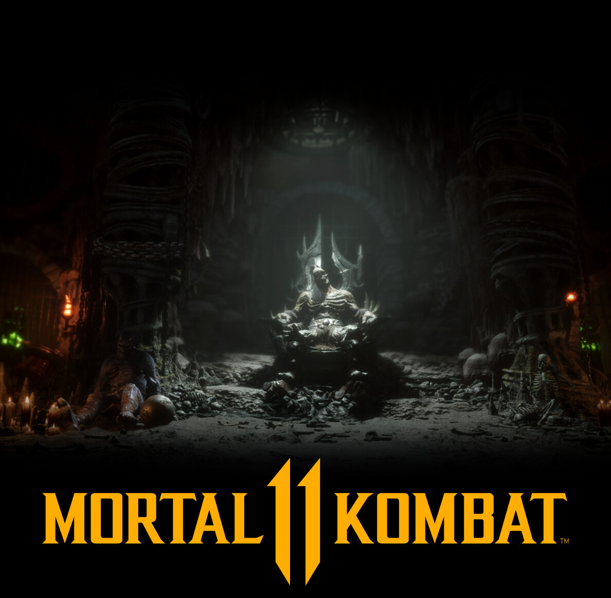 Mortal Kombat 11 - Goros Throne Room