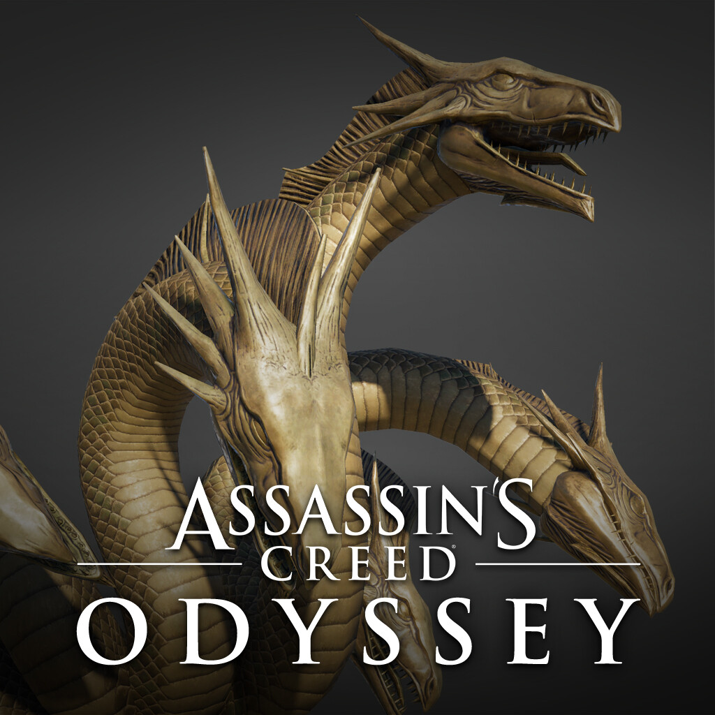 ArtStation - Assassin's Creed: Odyssey - The Hydra Figurehead