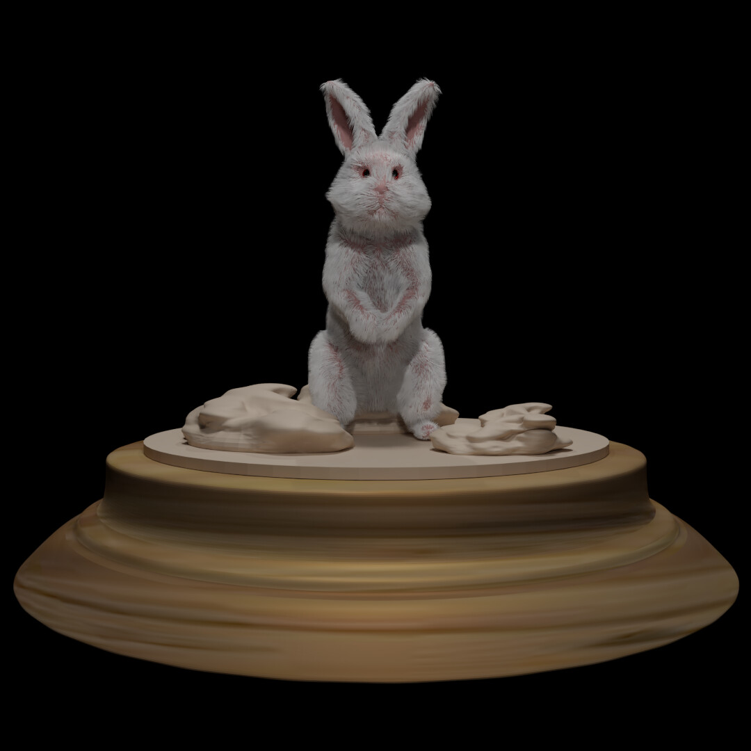 ArtStation - Two face Rabbit
