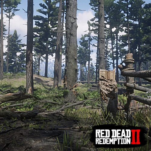 ArtStation - Red Dead Redemption 2 - Trees