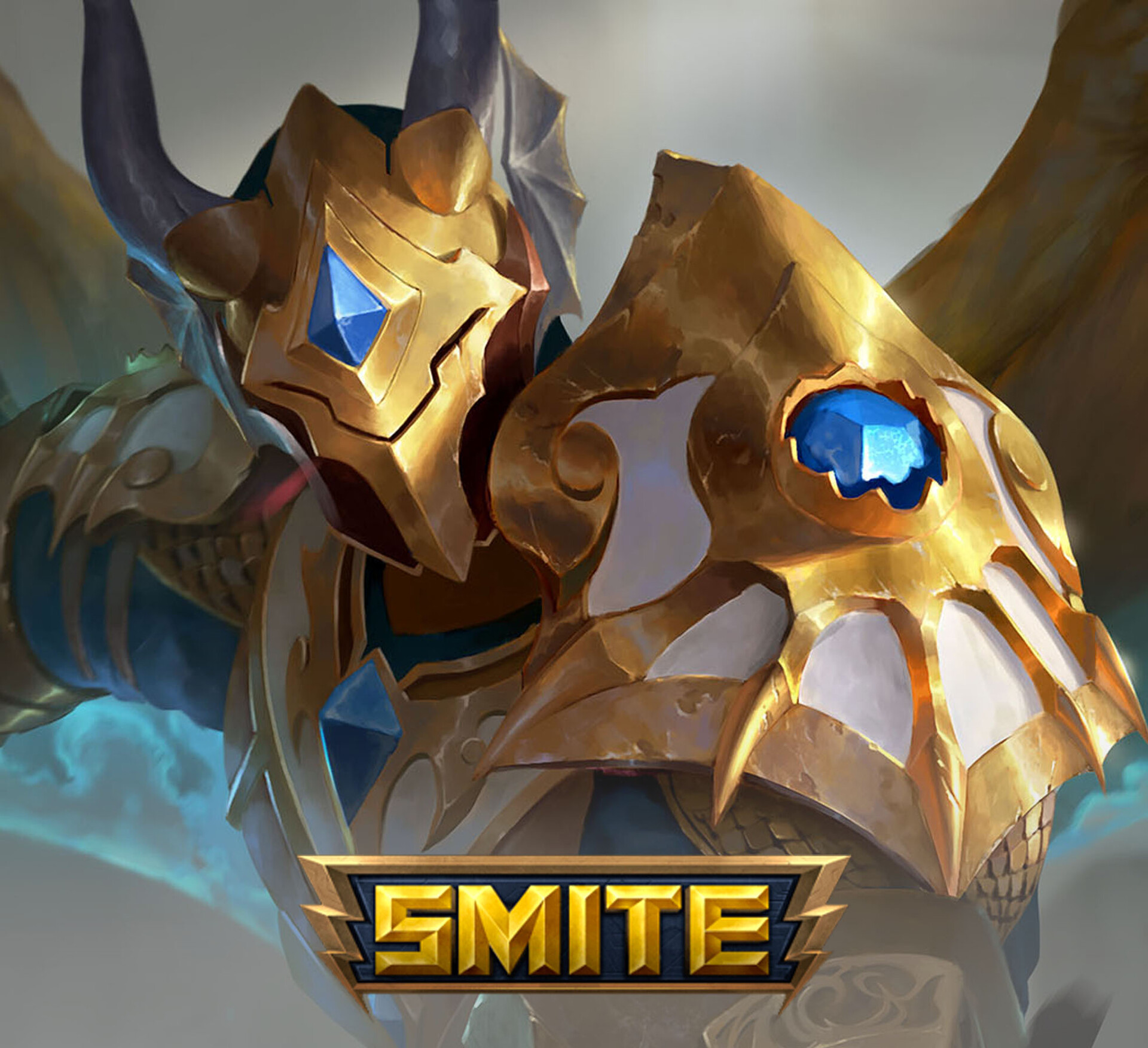 Artstation smite winged justice tyr