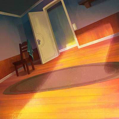 ArtStation - Background - Cenário - Quarto