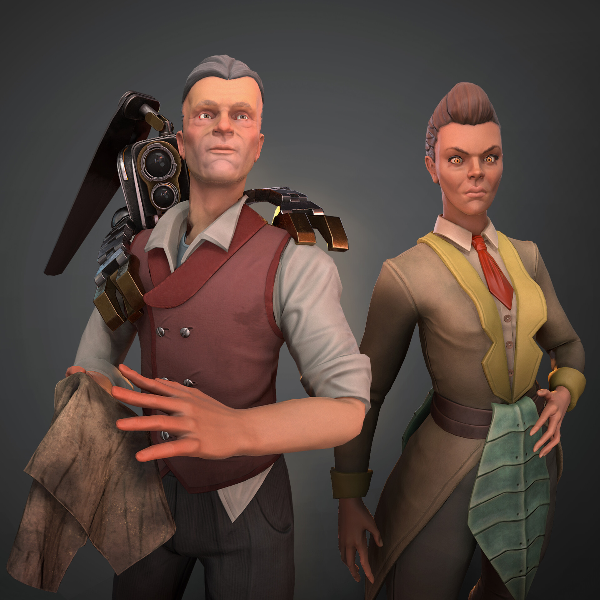 The Hero and the Villain - Contrast and Harmony In Character Design