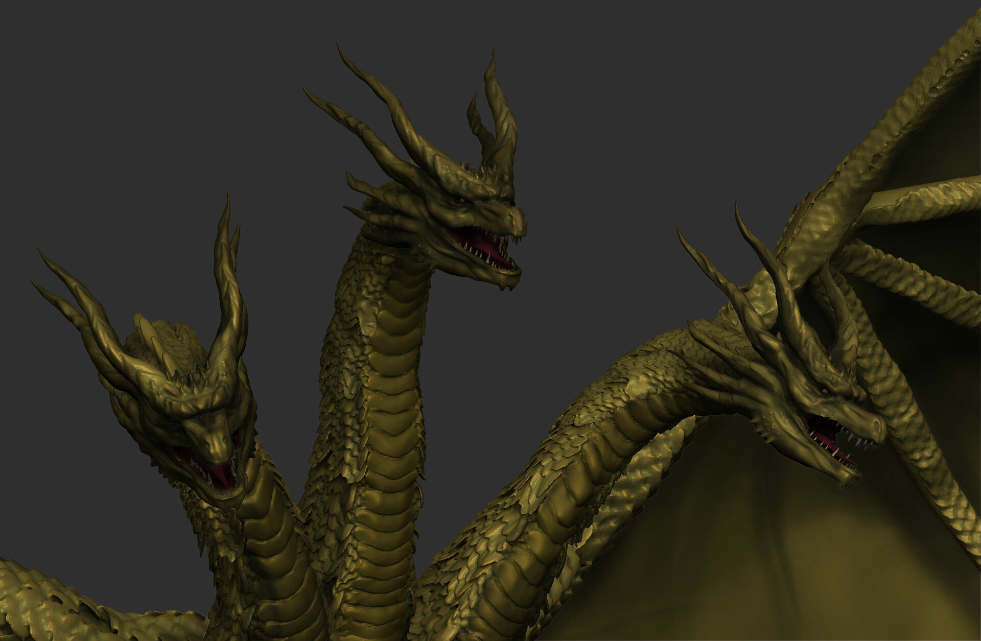 ghidorah 2019 art