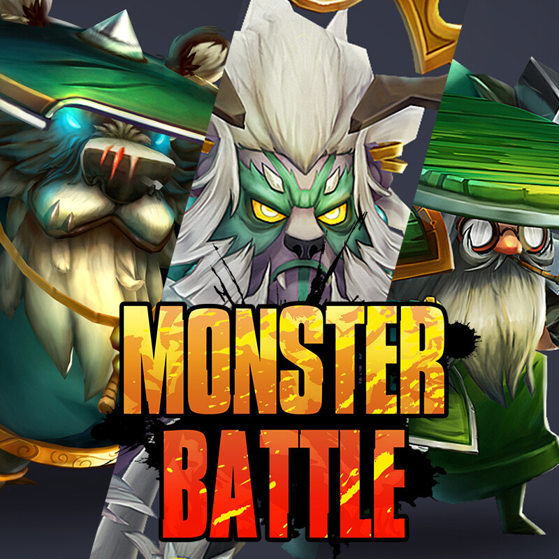 Monster Battle - Character Showcase Part 1 