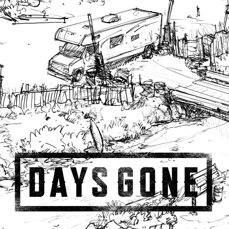 The Art of Art of Days Gone by Donald Yatomi - 40+ Concept Art