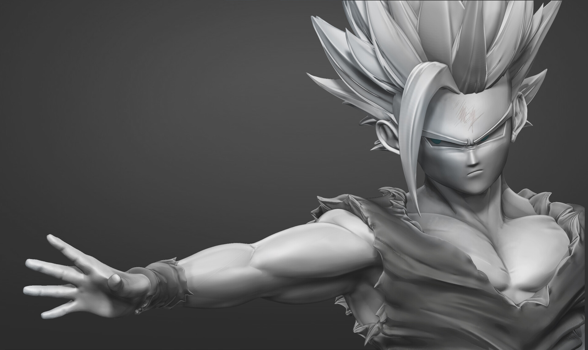 ArtStation - SON GOHAN - Dragon Ball Super [Super Hero]