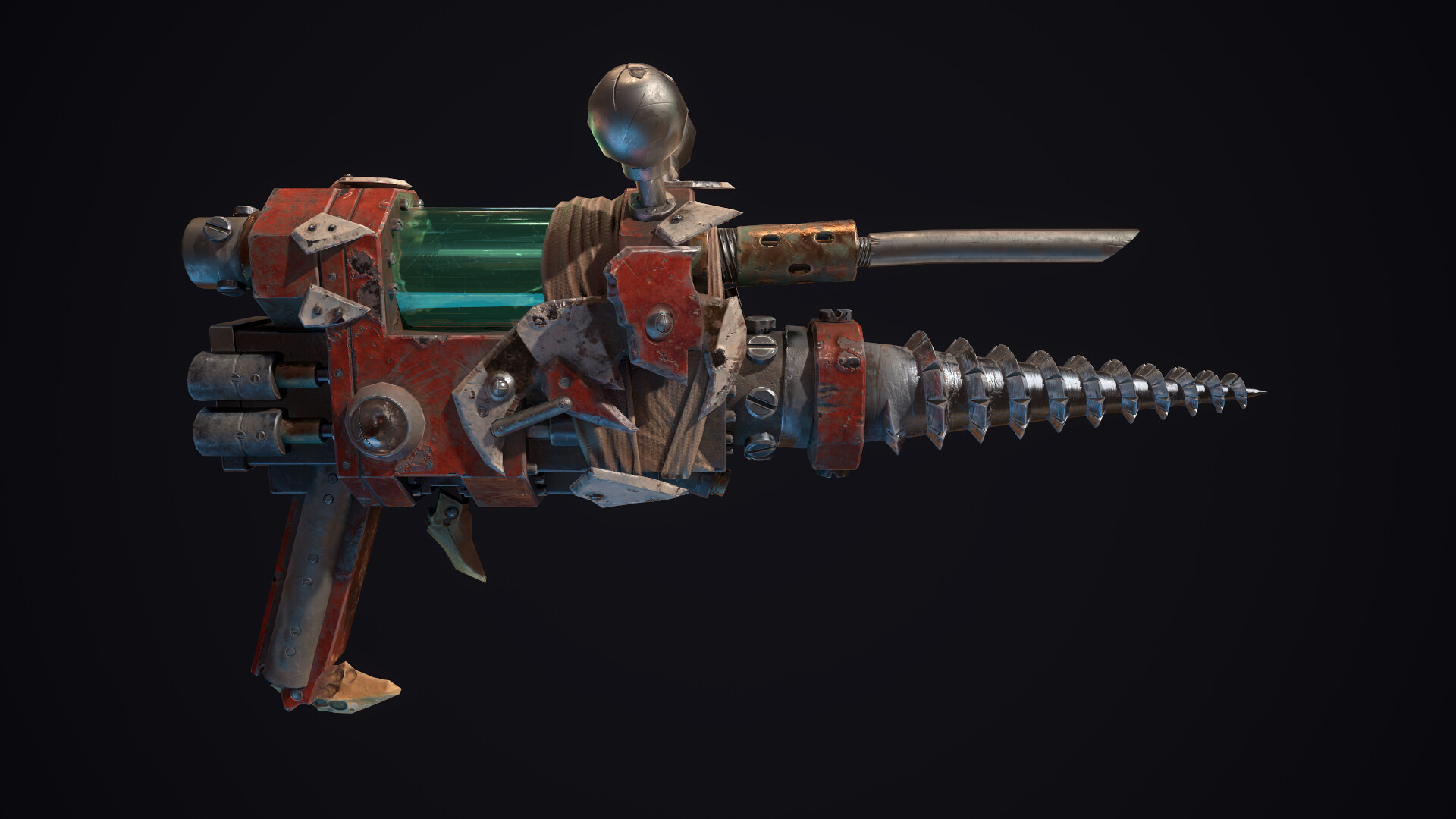 ArtStation - Warhammer40k Ork Pistol