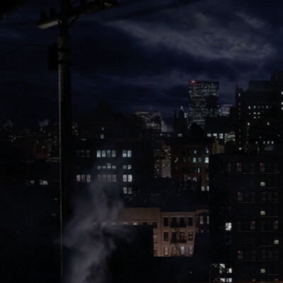 ArtStation - New York landscape - Spiderman tribute