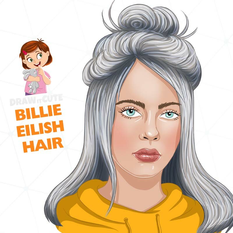 Artstation How To Draw Billie Eilish Hair Drawitcute Com