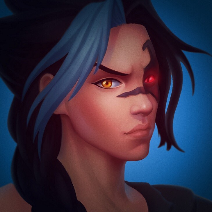 ArtStation - [LEAGUE of LEGENDS] Portrait of Kayn