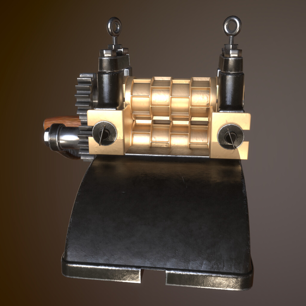 ANTIQUE CANDY DROP Machine Brass Roller Vintage ~1800s? Gumdrop design  11830 $115.00 - PicClick