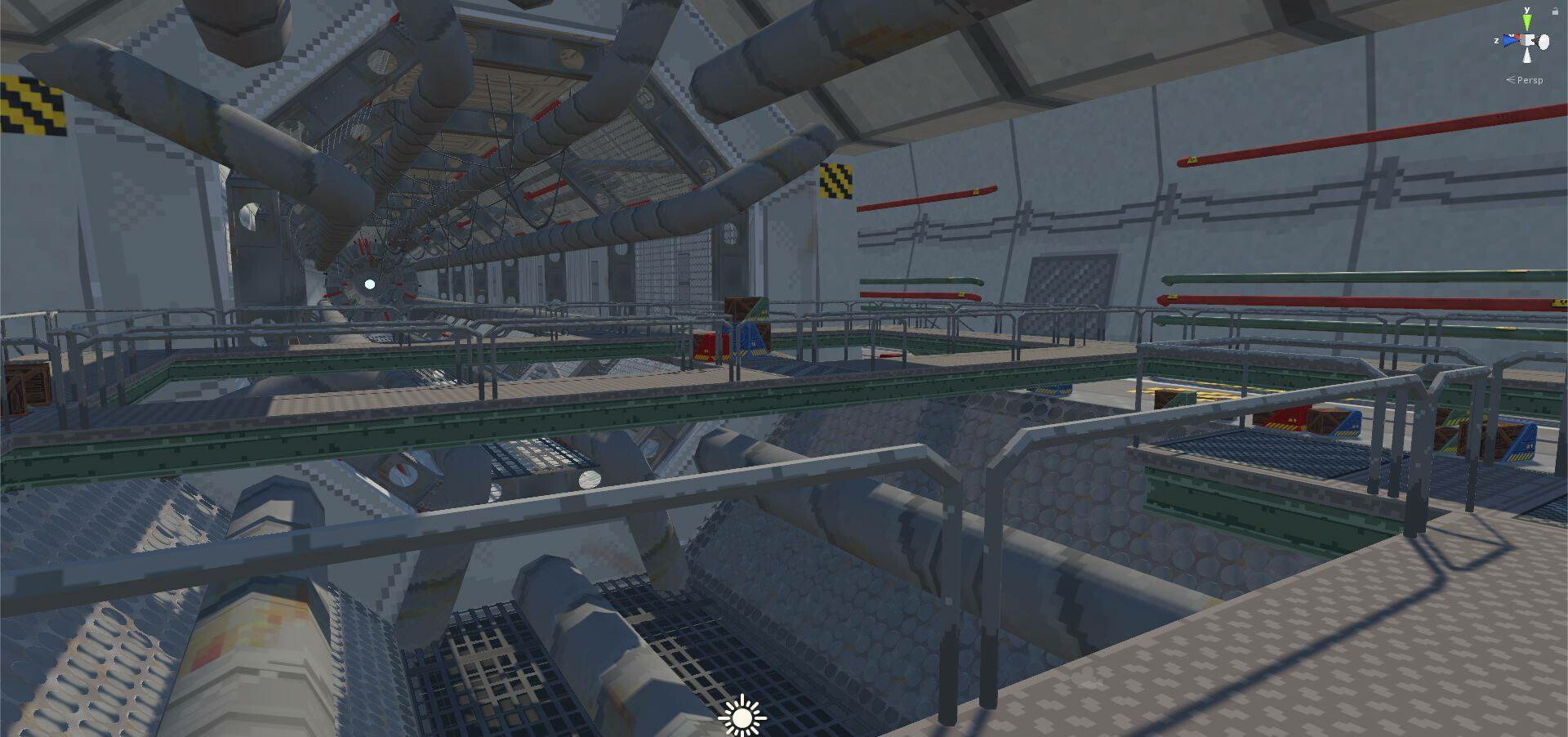 ArtStation - Flint Lock Boom - Particle Accelerator Environment Art