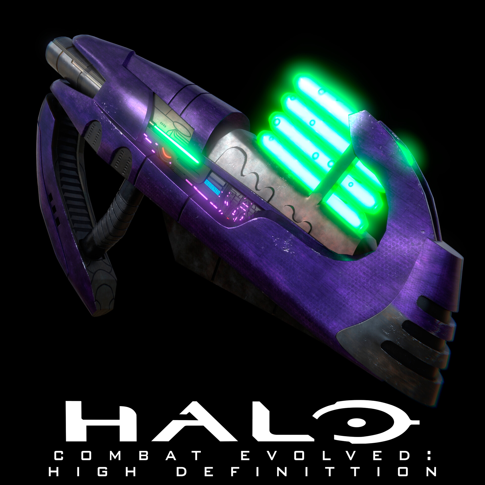 ArtStation HD Halo Combat Evolved Fuel Rod Cannon