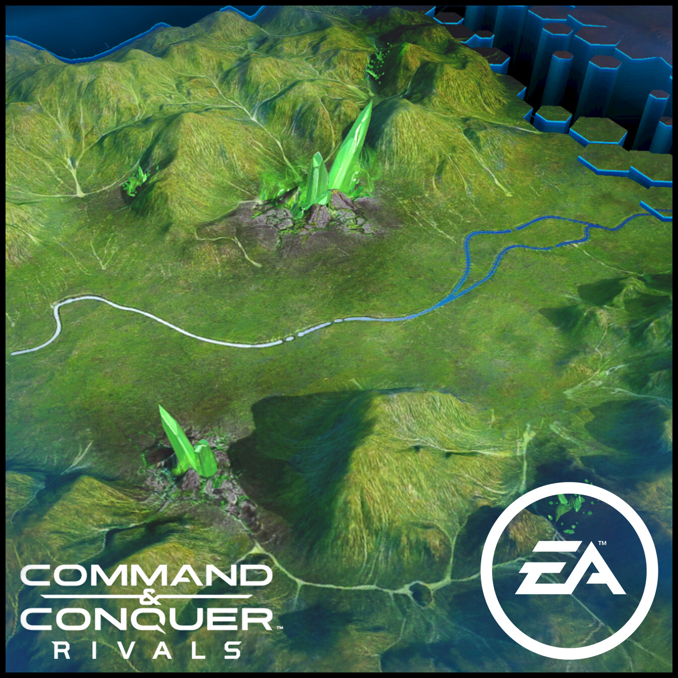 ArtStation - Command & conquer: Rivals TR map progression