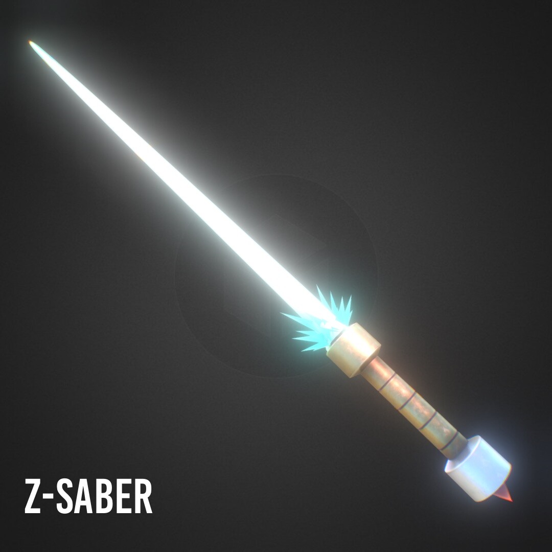 ArtStation Zero's ZSaber (Maya/Substance)