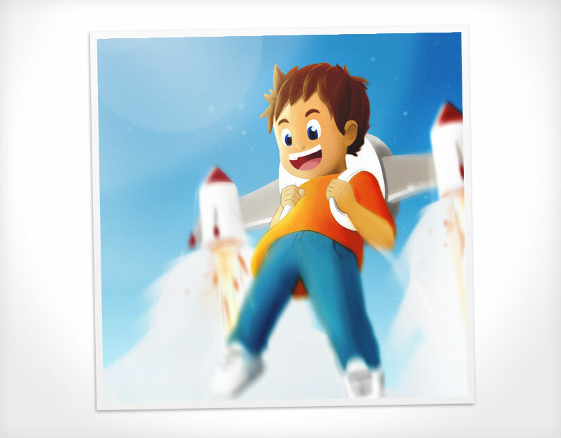 ArtStation Rocket Boy