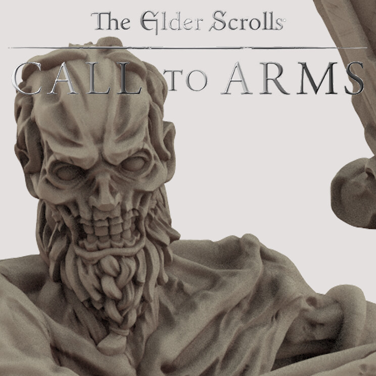 ArtStation - Basic Draugr 3 . The Elder Scrolls - Call to Arms