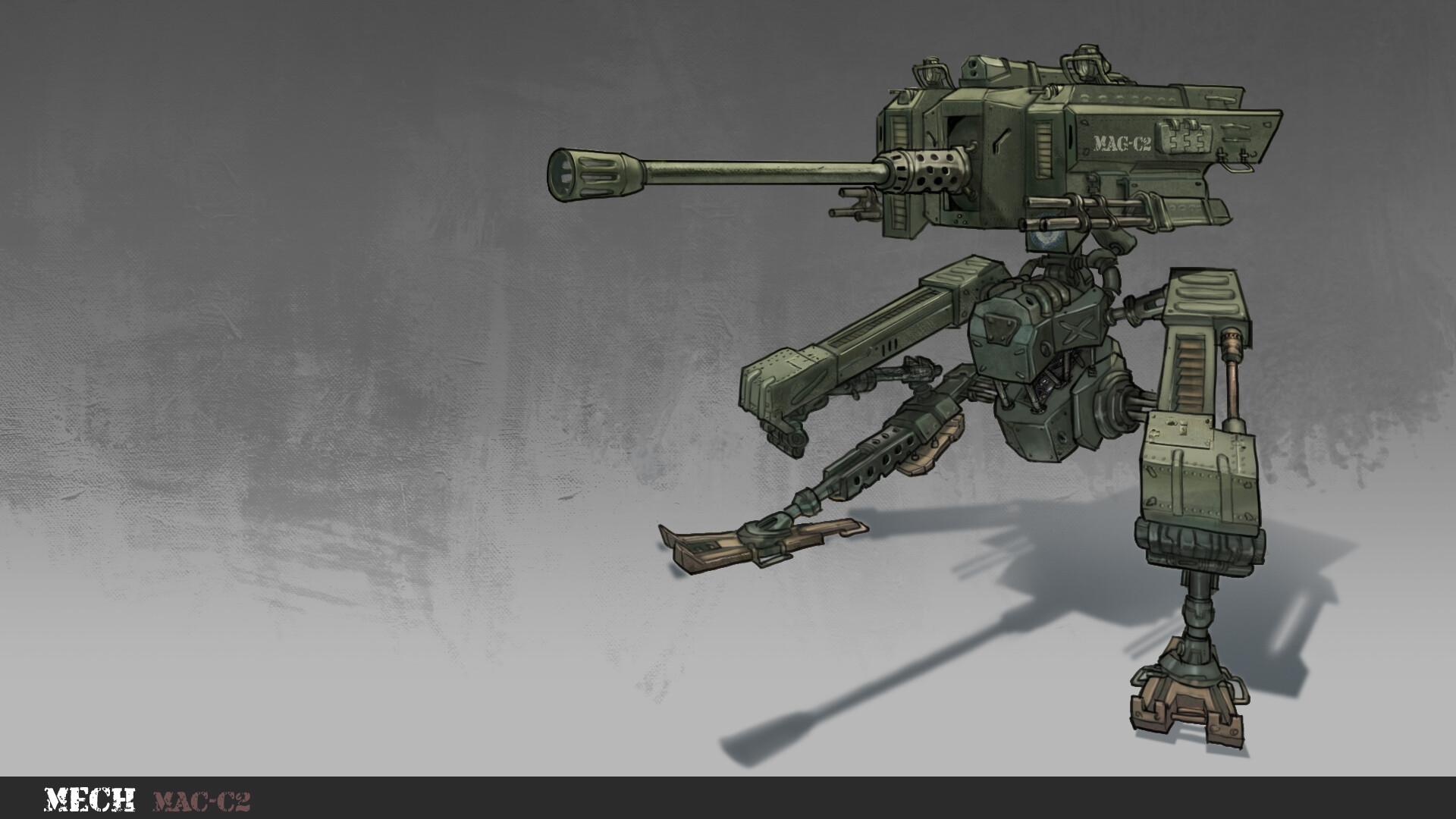 Artstation Ww2 Mech Design