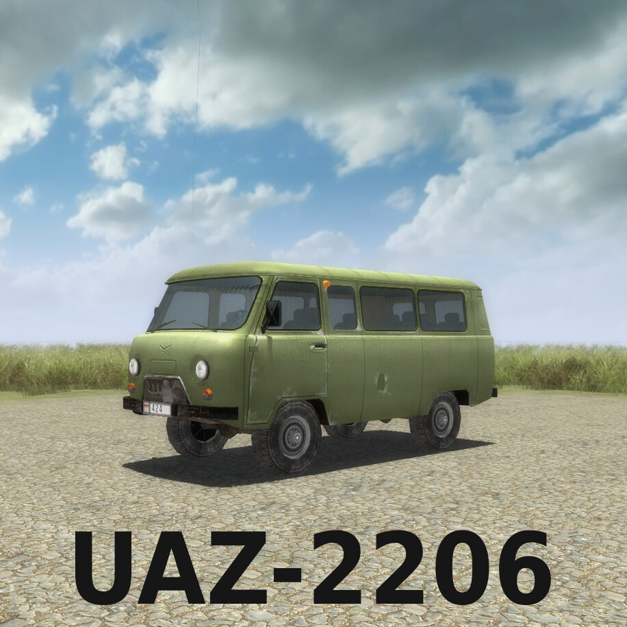 Artstation Uaz 26 Aleksandar đokic