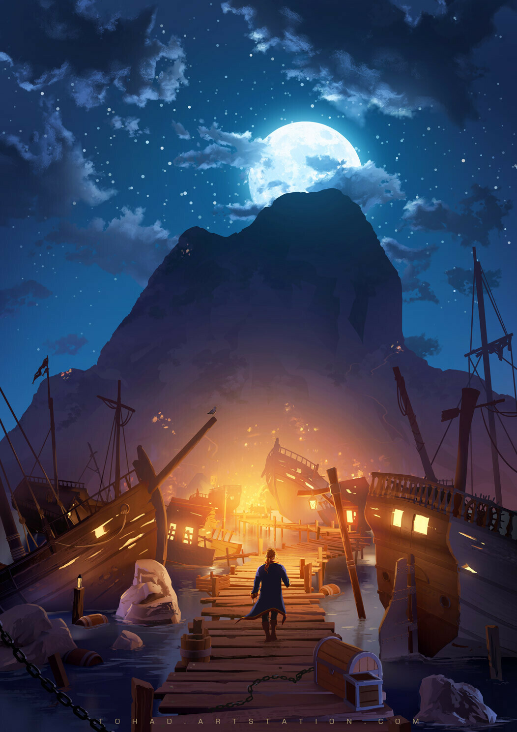 ArtStation - Monkey Island Book Cover edit