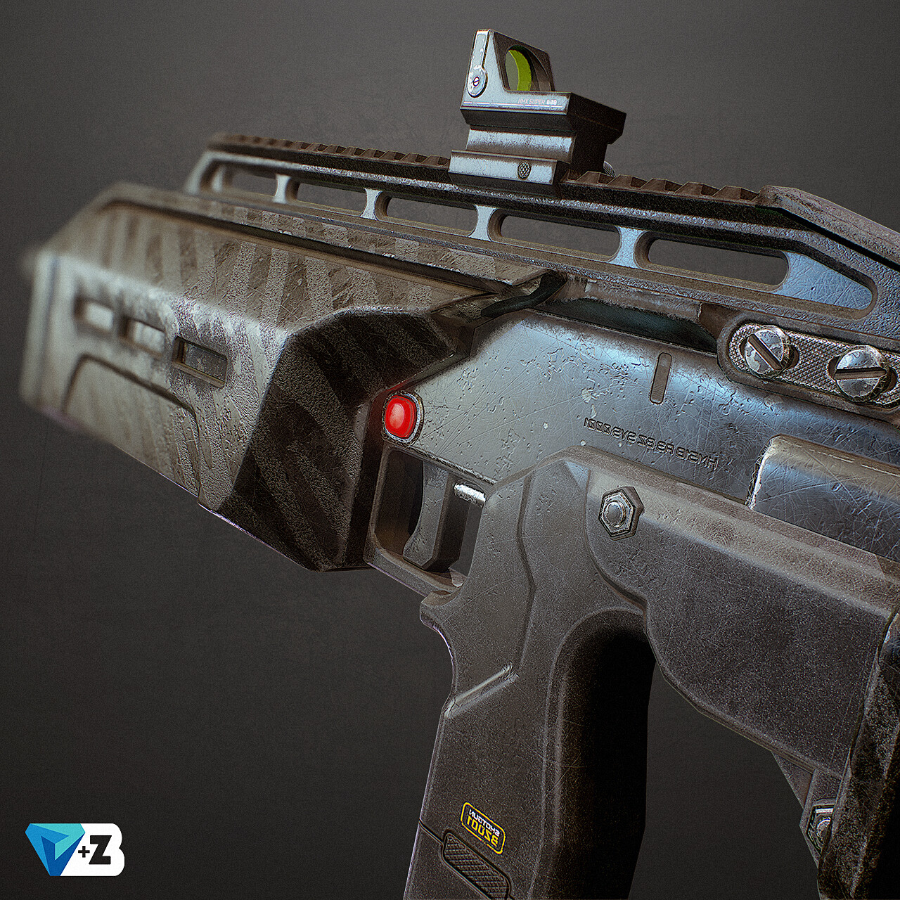 ArtStation - Blackzebra Shotgun Six12