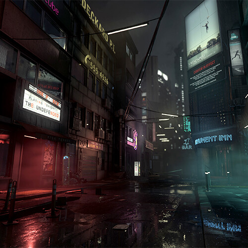 ArtStation - Neon Noir Raytracing Demo