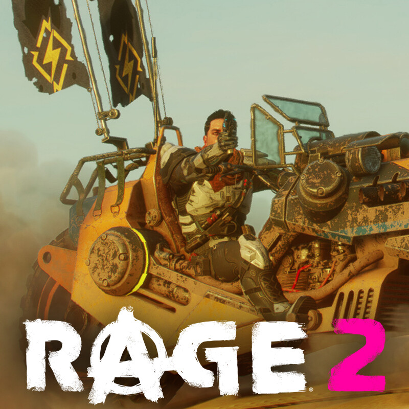 Artstation Rage 2 Shrouded Bike