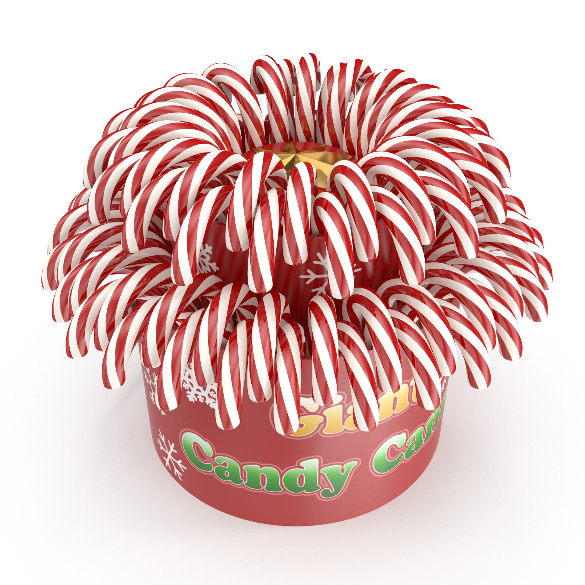 ArtStation Christmas candy basket