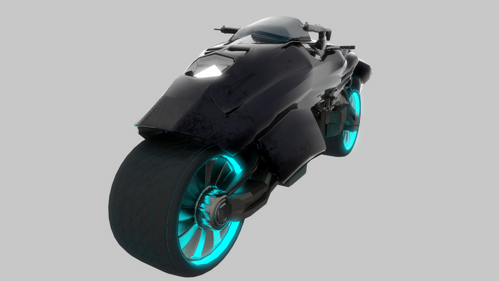 ArtStation - Set City Ryder Motorcycle (Re-textured)