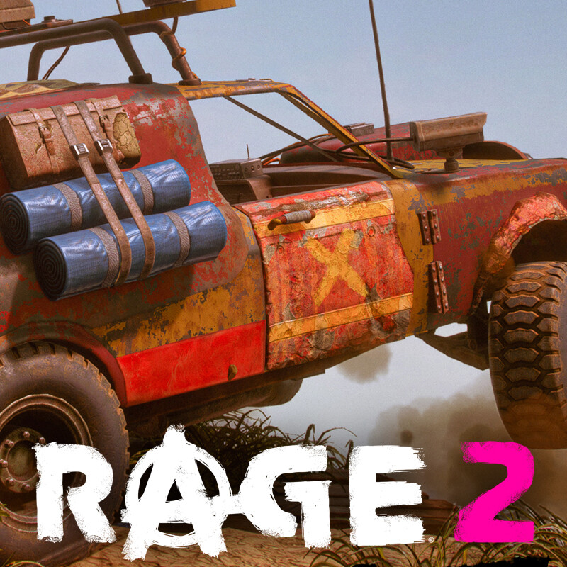 ArtStation - Rage 2 Civilian Car