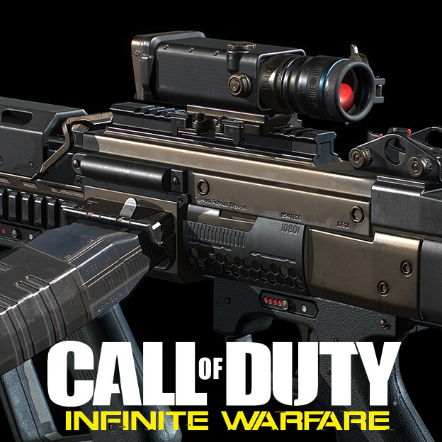 ArtStation - COD IW DLC LMG