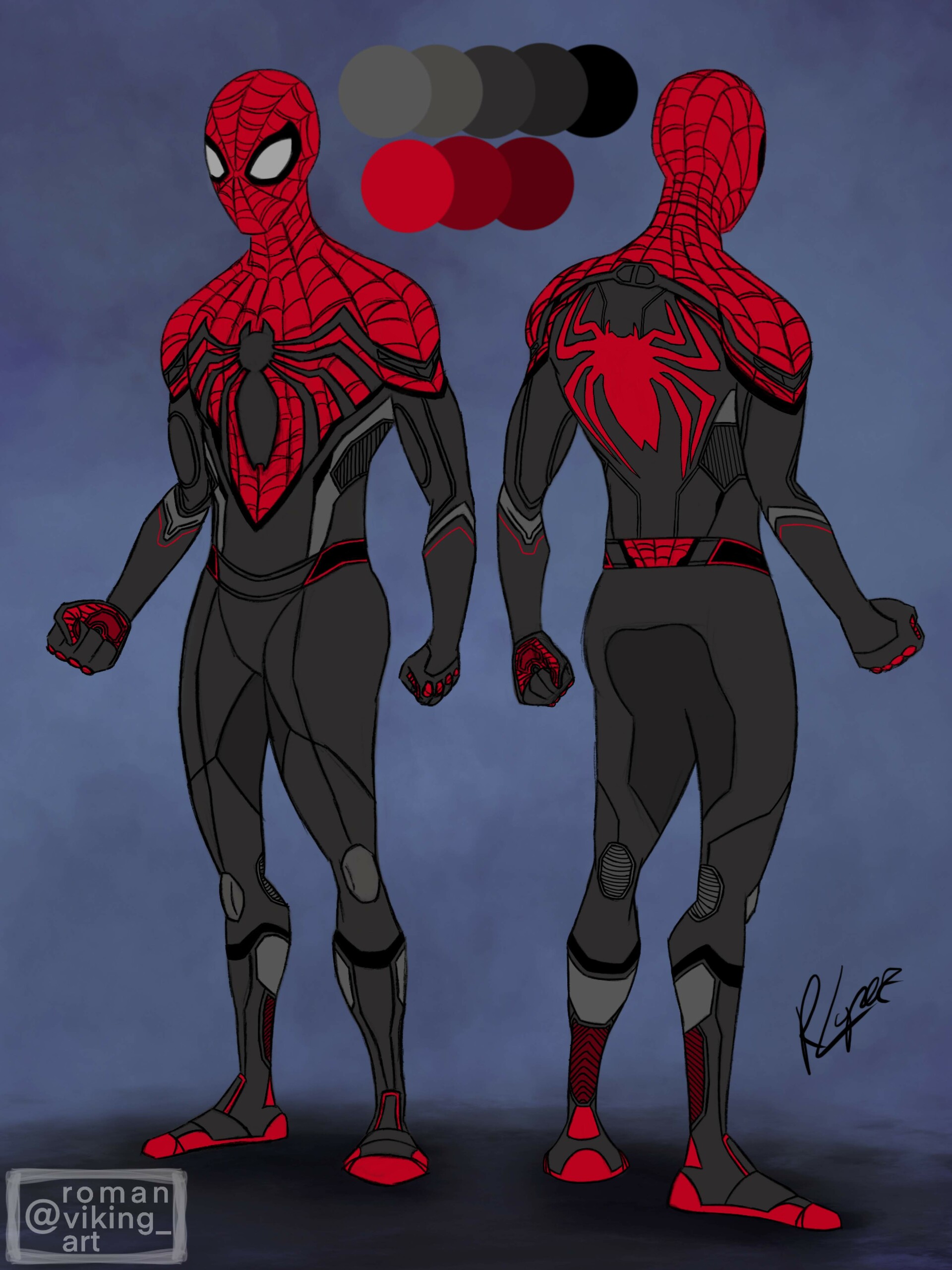 Superior Spider-Man Concept Suit.