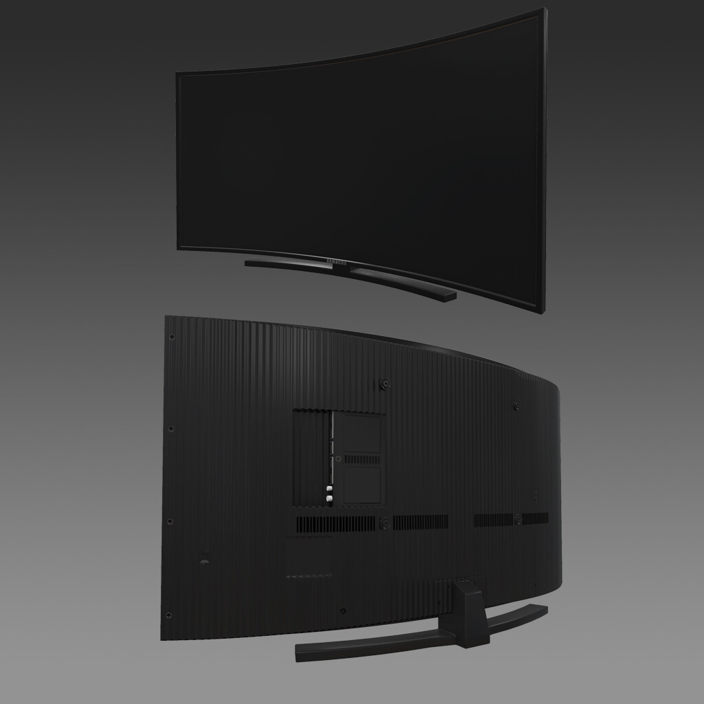 ArtStation - Samsung LED Curved TV