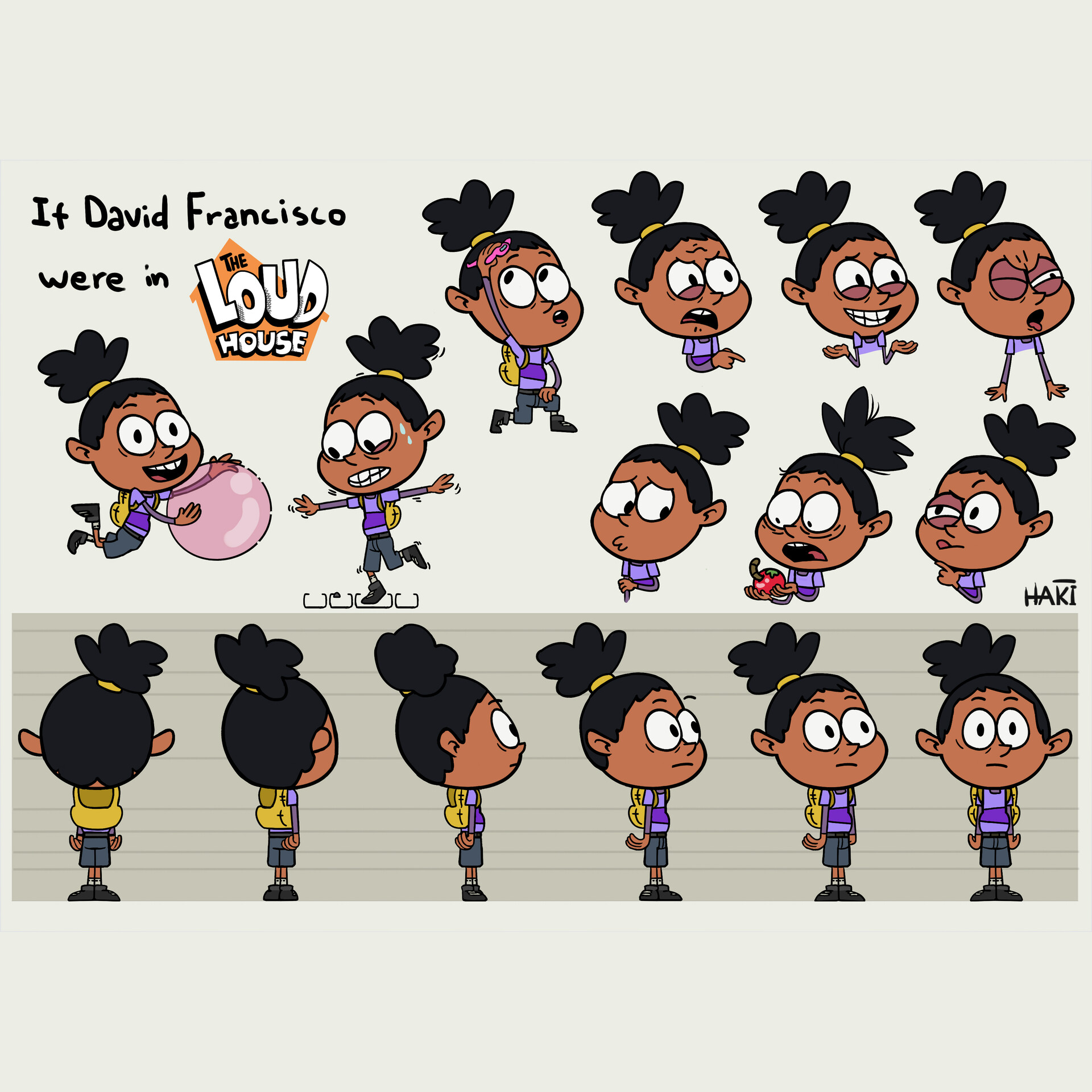 ArtStation - [Character Design] - The Loud House