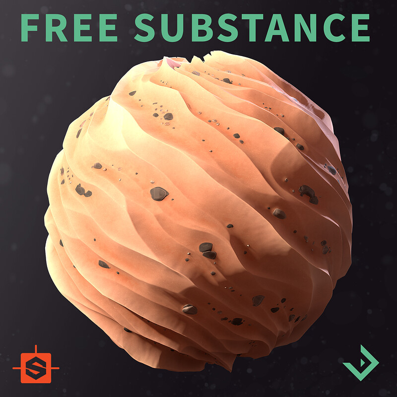 Stylized Sand - FREE Commented Substance