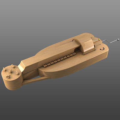 ArtStation - Spanish Miquelet Blunderbuss Pistol