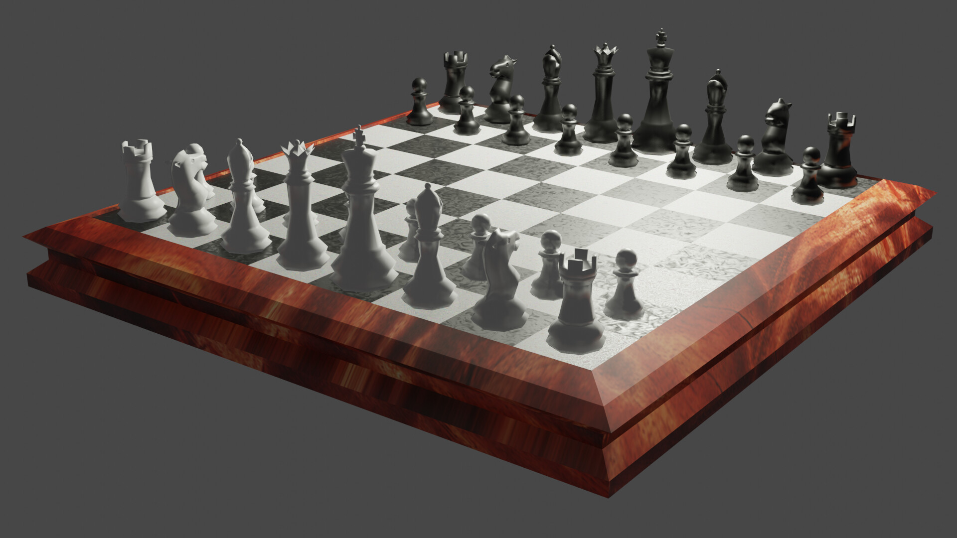 ArtStation - Chess Set (Blender)