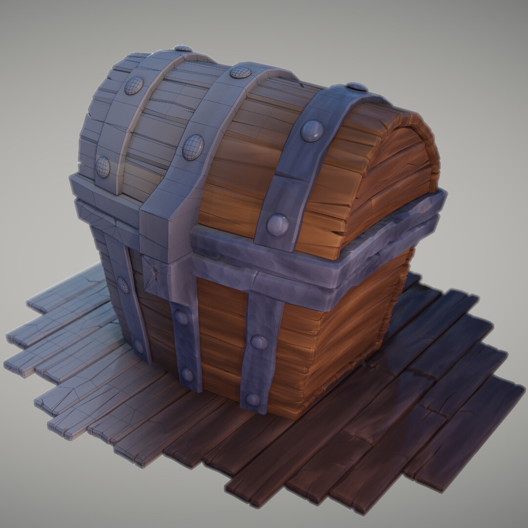 ArtStation - Pirate Chest.