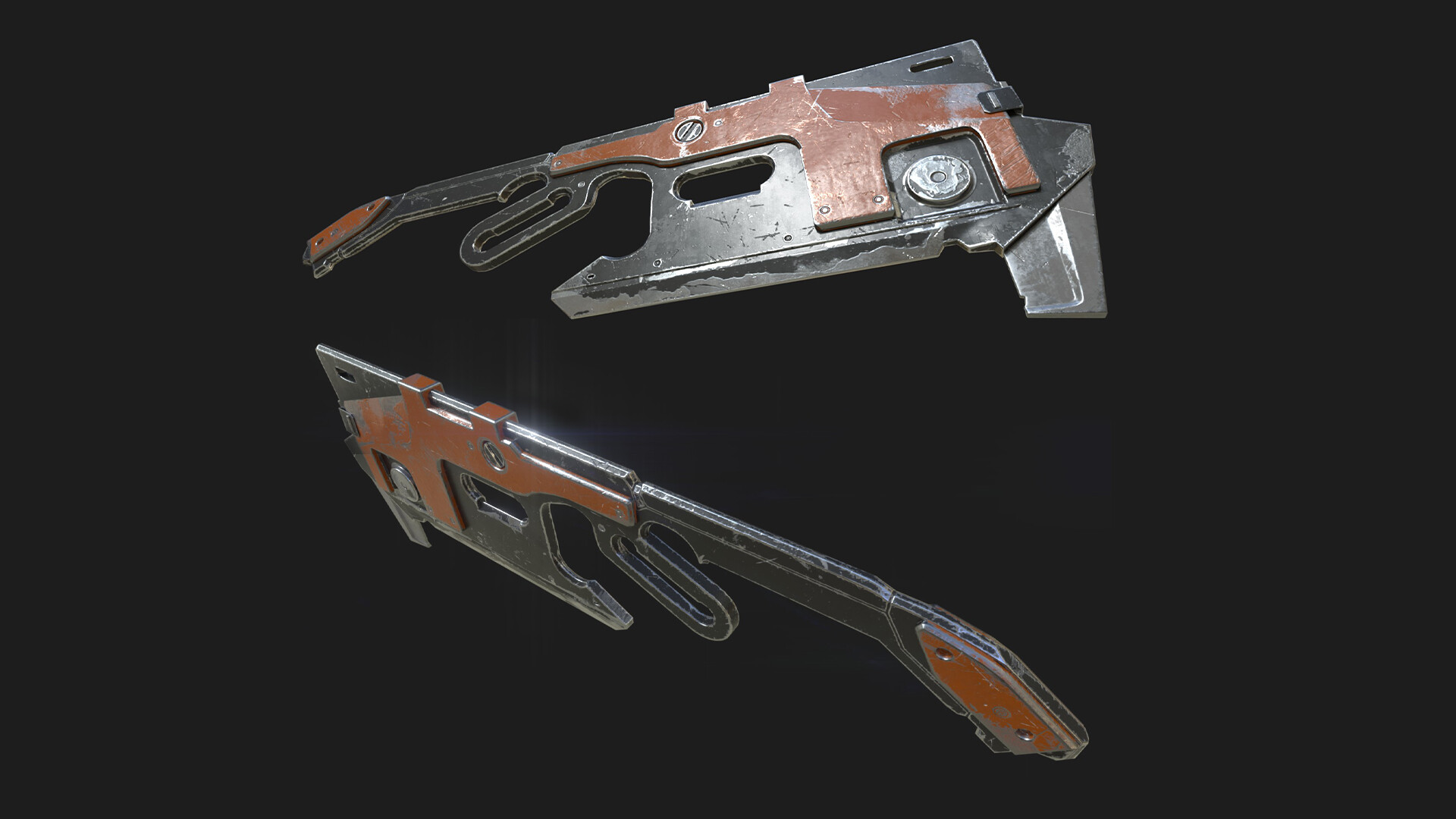 ArtStation - Sci-Fi Hatchet model