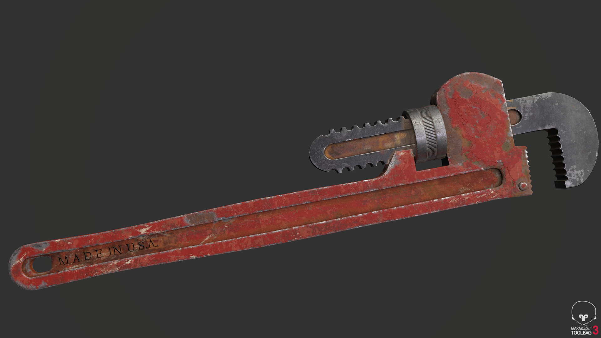 ArtStation Pipe_Wrench