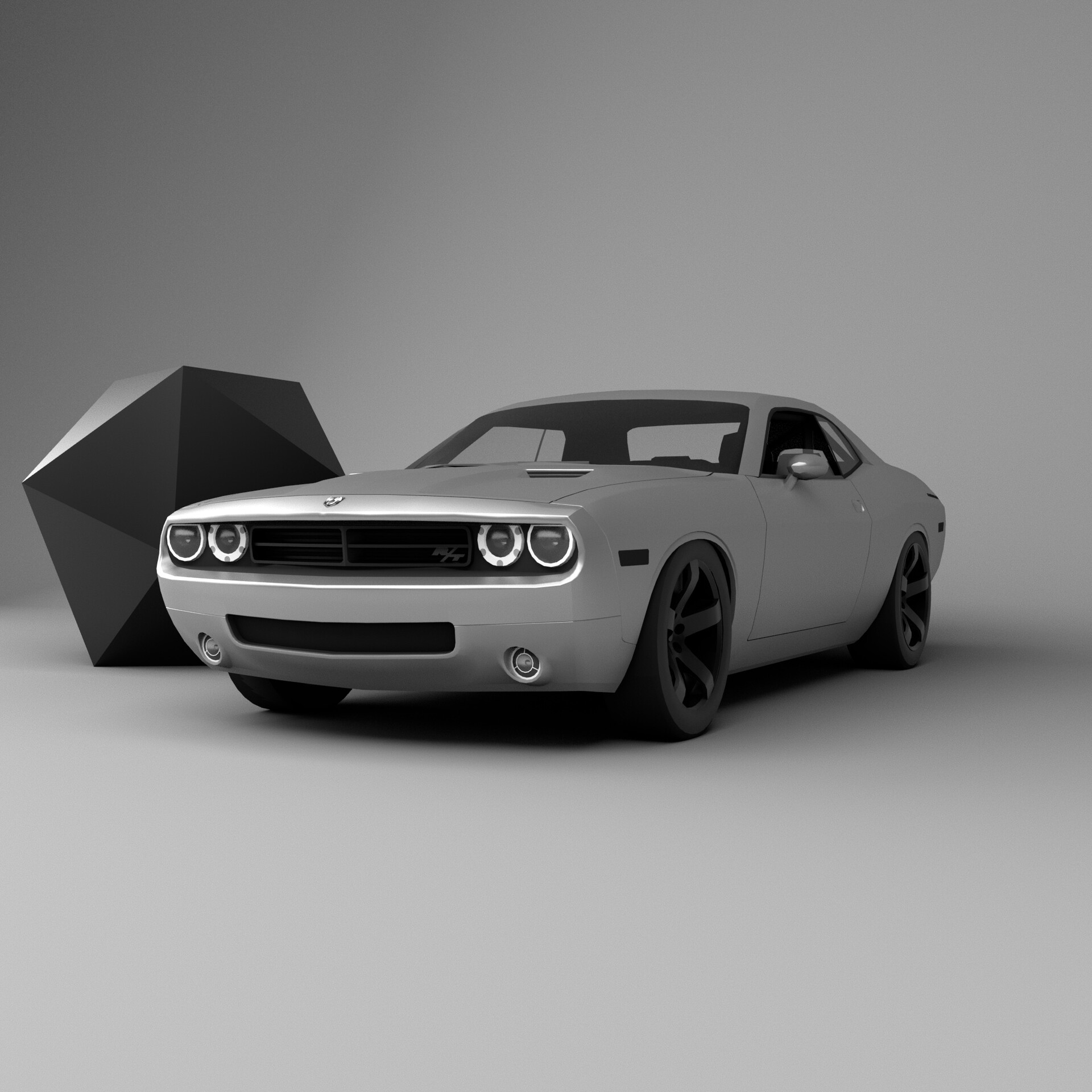 Artstation - Dodge Challanger